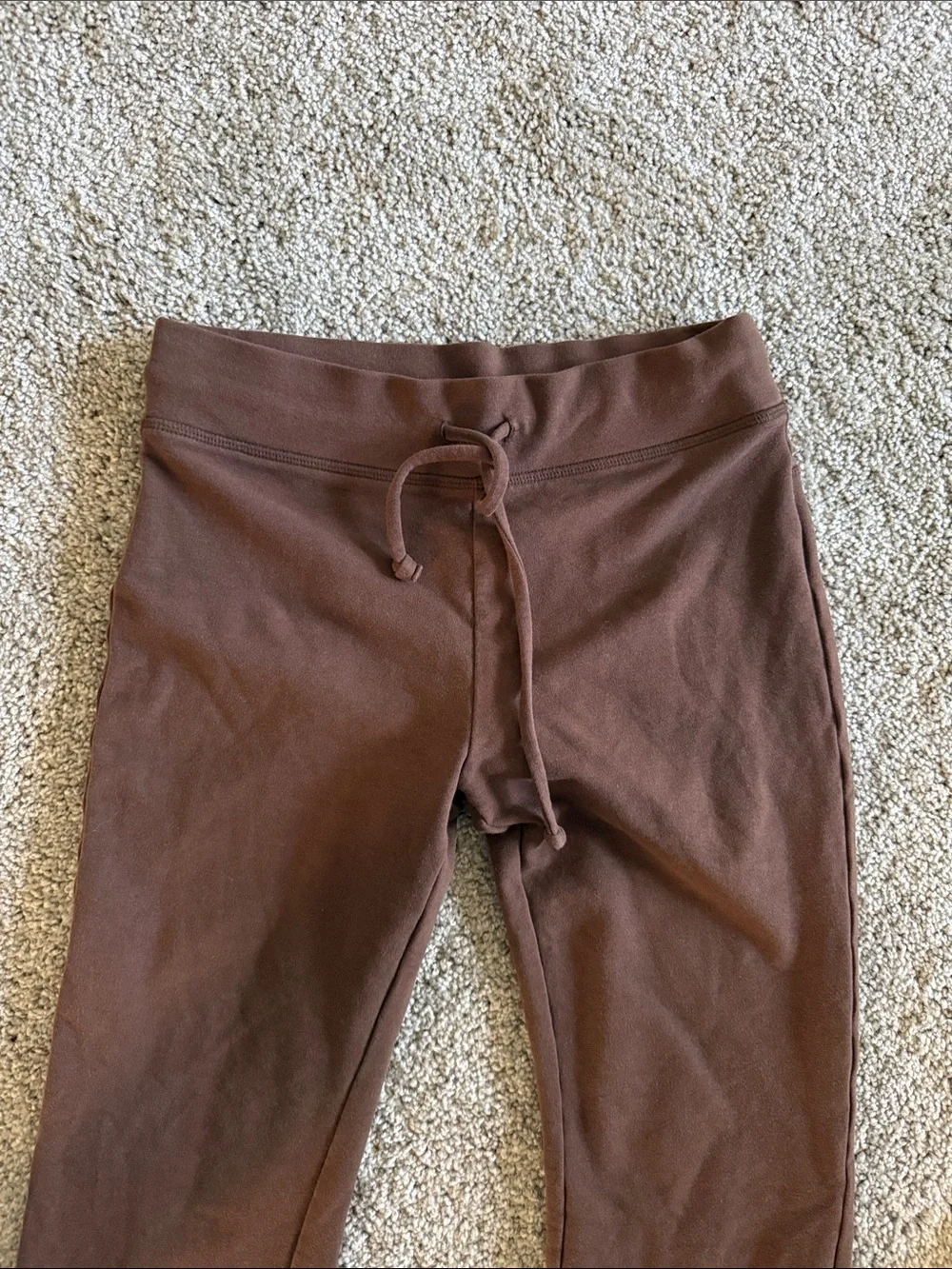 ALO Sway Bootcut Sweatpant, Brownstone, size XS